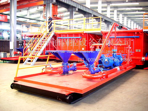 Mud purification system of zj30d drilling rig